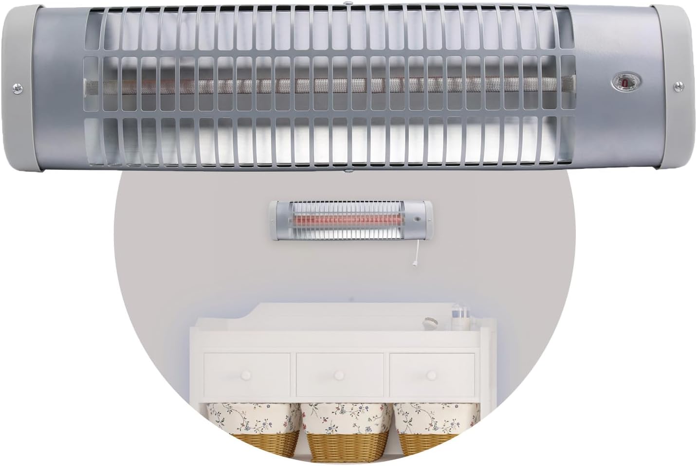 Babyruf BR-60 Baby-Heizstrahler 600W